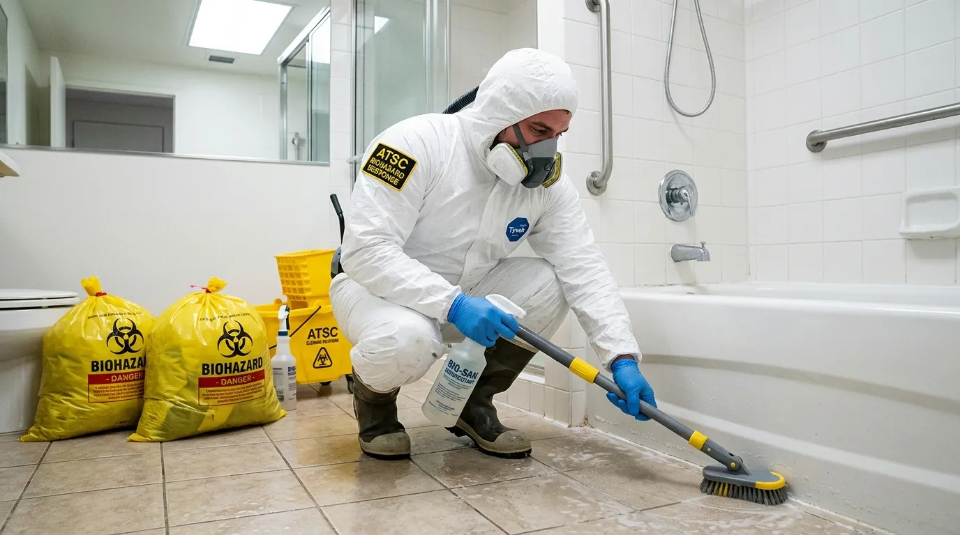 Decontamination equipment deployed for Blood Cleanup in Meadville